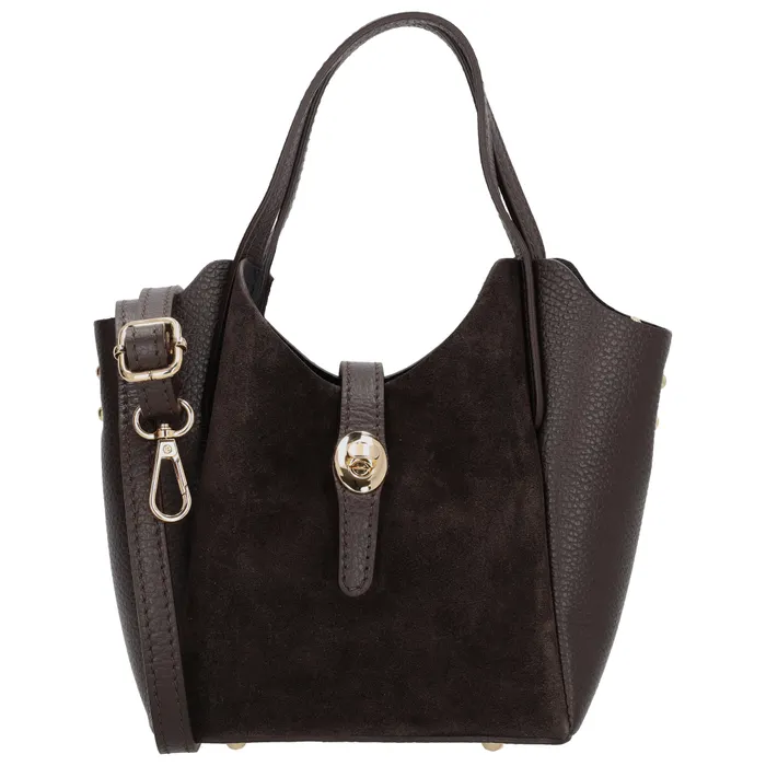 Charm London Vittoria Handtas Donkerbruin