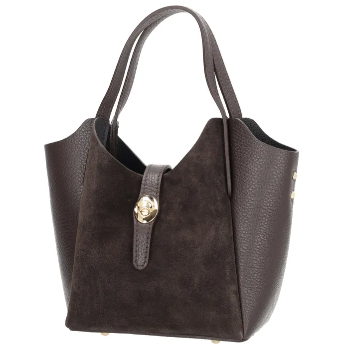 Charm London Vittoria Handtas Donkerbruin - Afbeelding 3