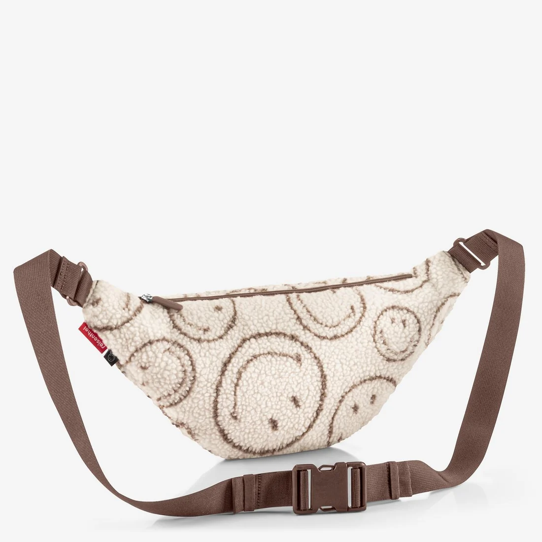 Reisenthel city beltbag  smiley teddy chocolate - Afbeelding 5