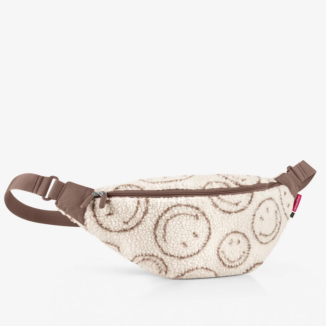 Reisenthel city beltbag  smiley teddy chocolate - Afbeelding 4