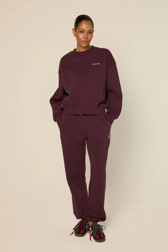 The Lola Club  Yara Pants | Mulberry Wine - Afbeelding 2