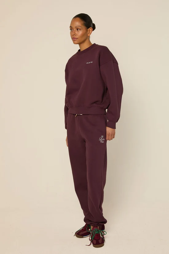 The Lola Club  Yara Sweater | Mulberry Wine - Afbeelding 3