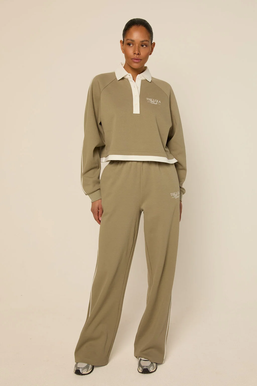 The Lola Club  Kaya Polo | Sage Green - Afbeelding 3