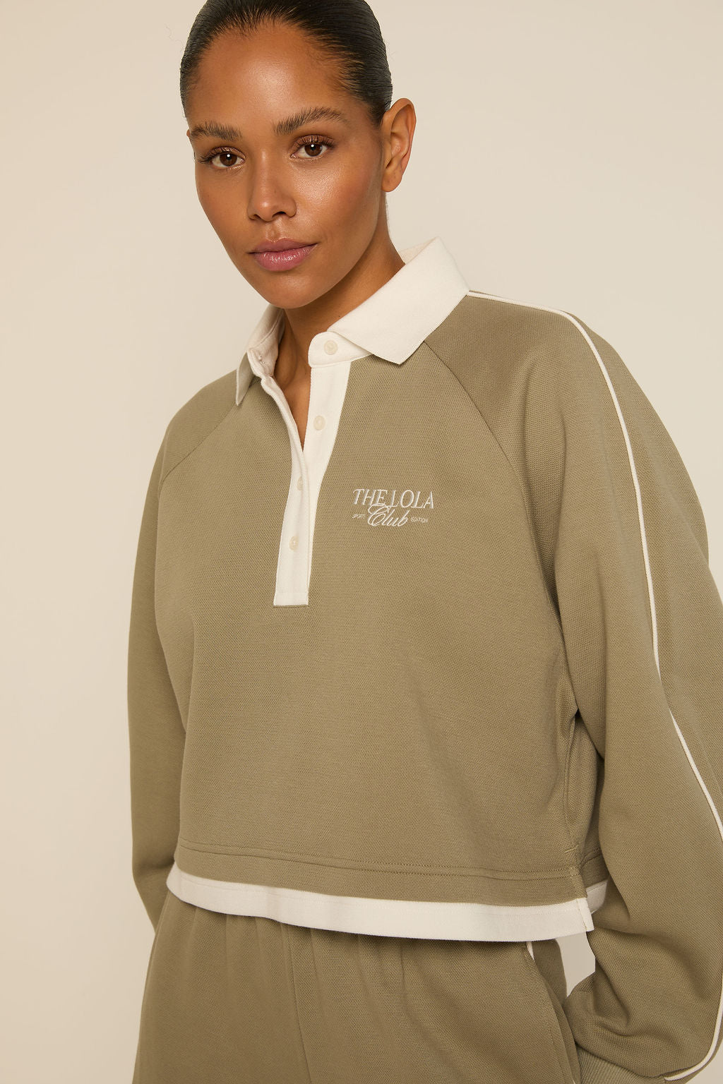 The Lola Club  Kaya Polo | Sage Green
