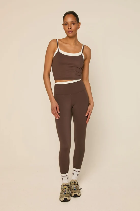 The Lola Club  Bruna Top | Espresso - Afbeelding 2