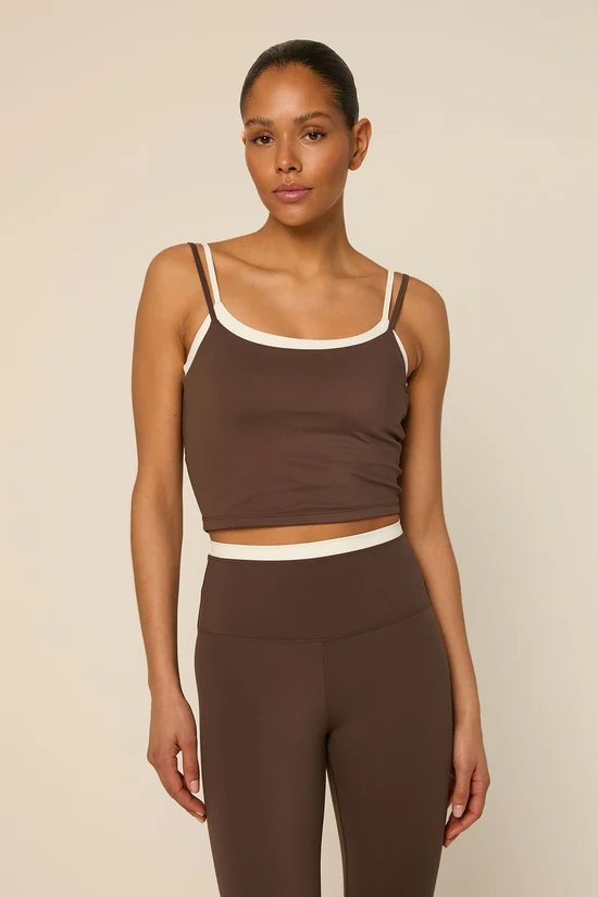 The Lola Club  Bruna Top | Espresso