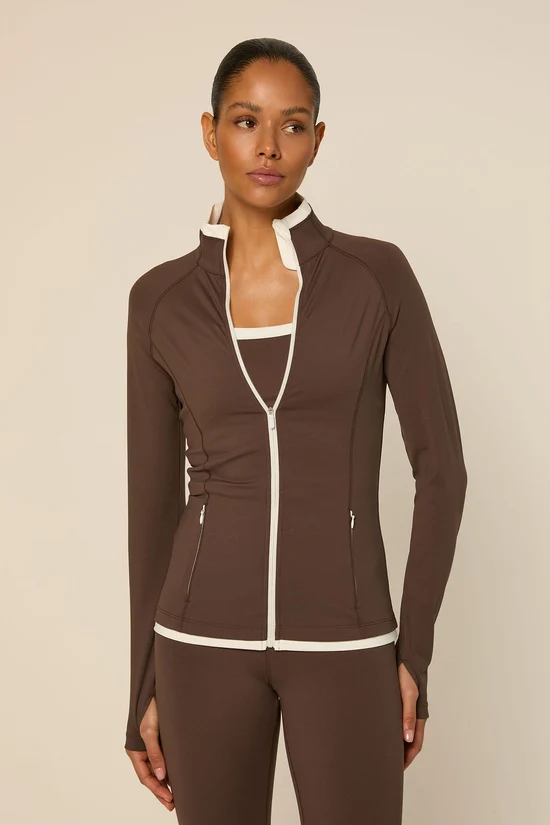 The Lola Club  Bruna Jacket | Espresso