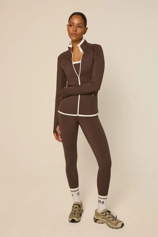The Lola Club  Bruna Jacket | Espresso - Afbeelding 3
