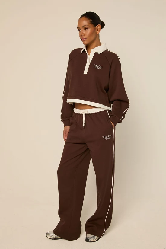 The Lola Club  Kaya Polo | Espresso - Afbeelding 3