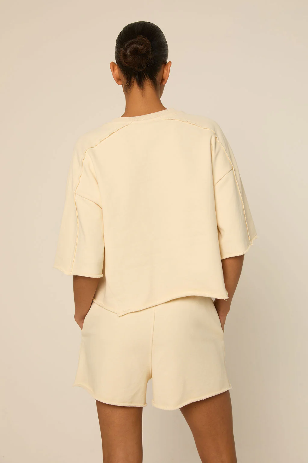 The Lola Club Anine Shorts | Vanilla - Afbeelding 4