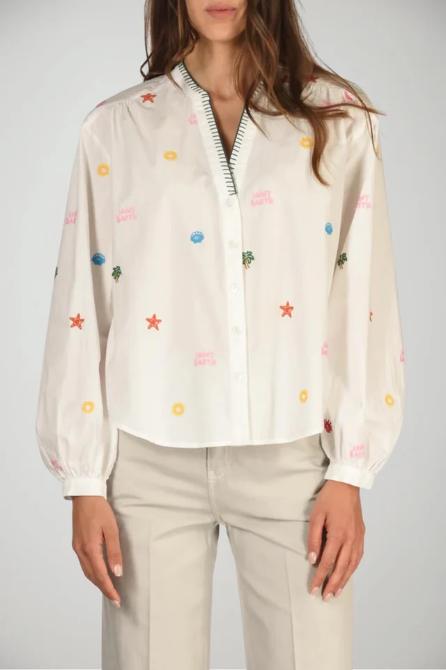 Saint Barth MC2 Cotton Shirt Liona  - Afbeelding 2