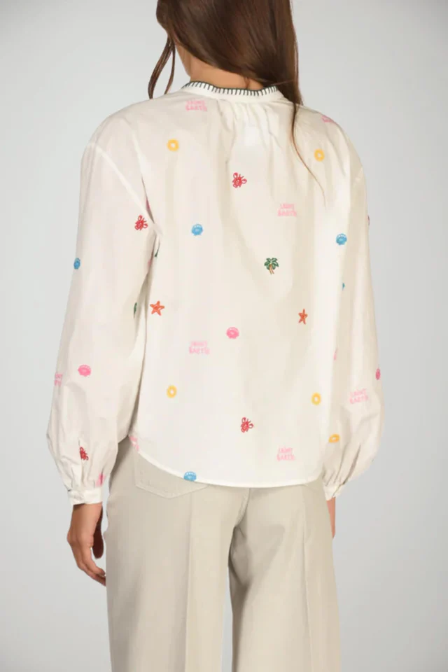 Saint Barth MC2 Cotton Shirt Liona  - Afbeelding 3