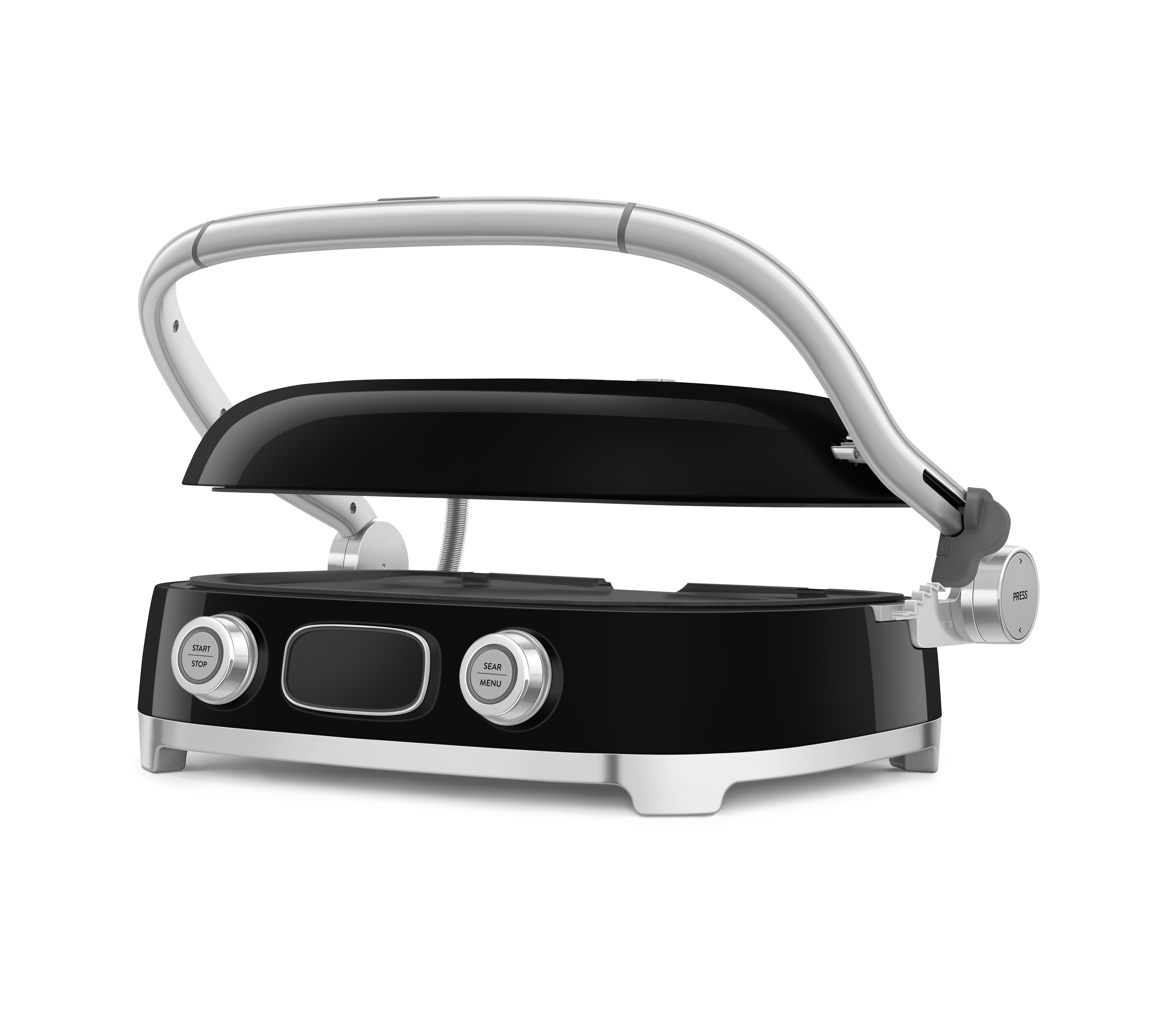SMEG Multiuse Grill Zwart - Afbeelding 6