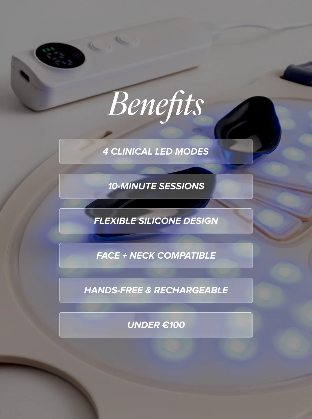 Olcay Gulsen Miracle Multi LED Light Therapy Mask - Afbeelding 7