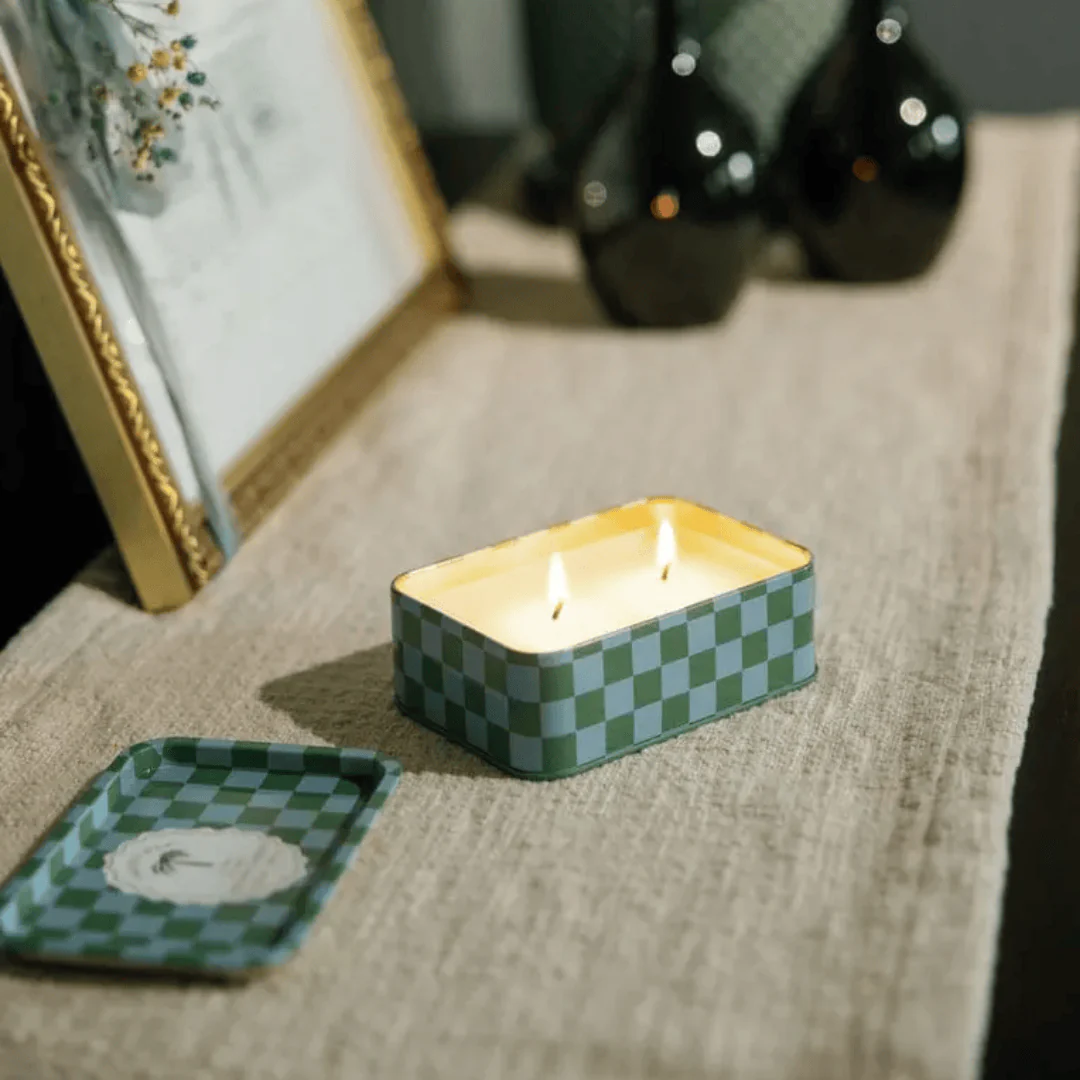 Paddywax Geurkaars in Blik | Lush Palms 