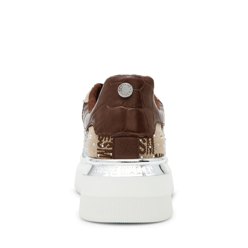 Steve Madden Glider-smr Sneaker Brown - Afbeelding 5