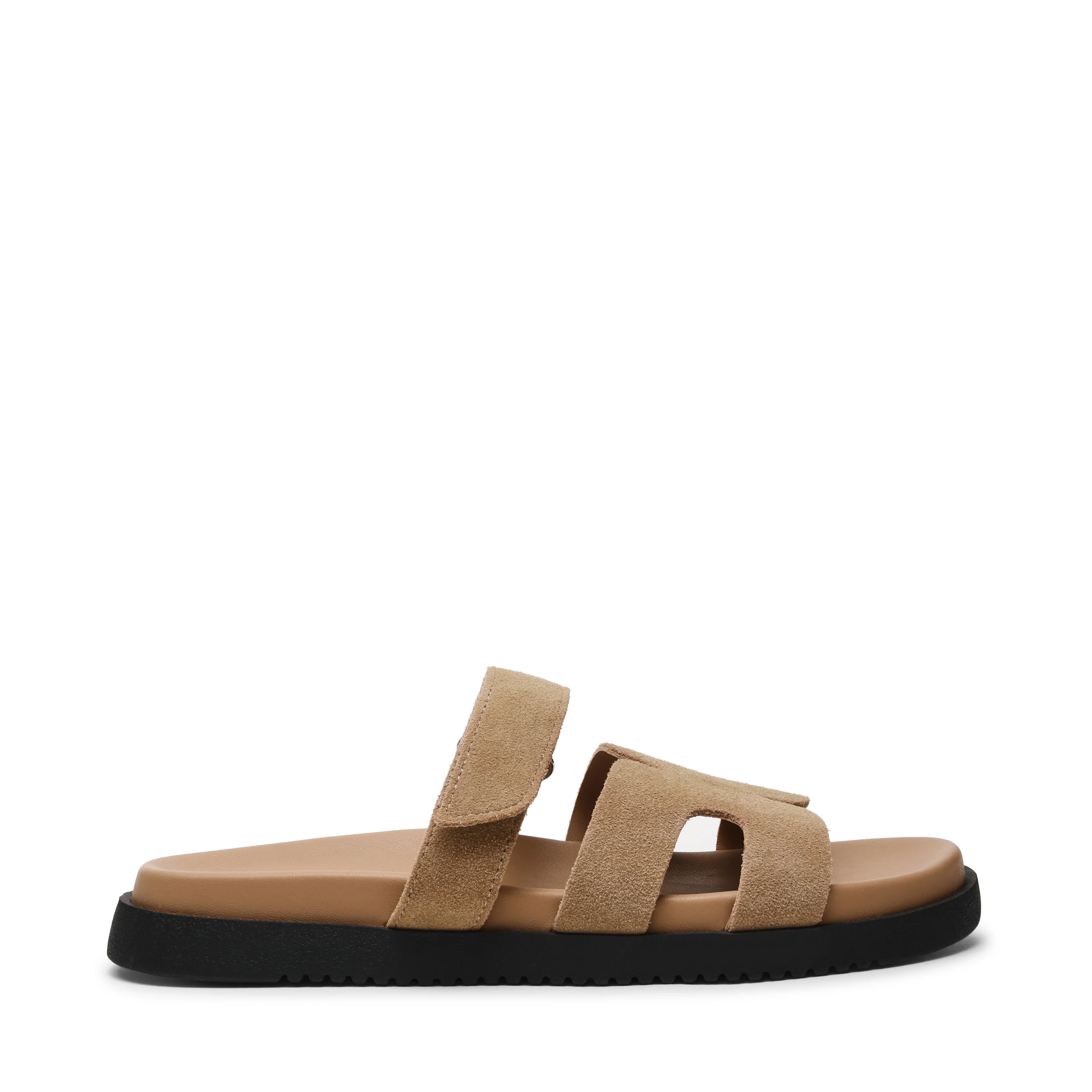 Steve Madden Missile-e Sandal Taupe Suede - Afbeelding 2