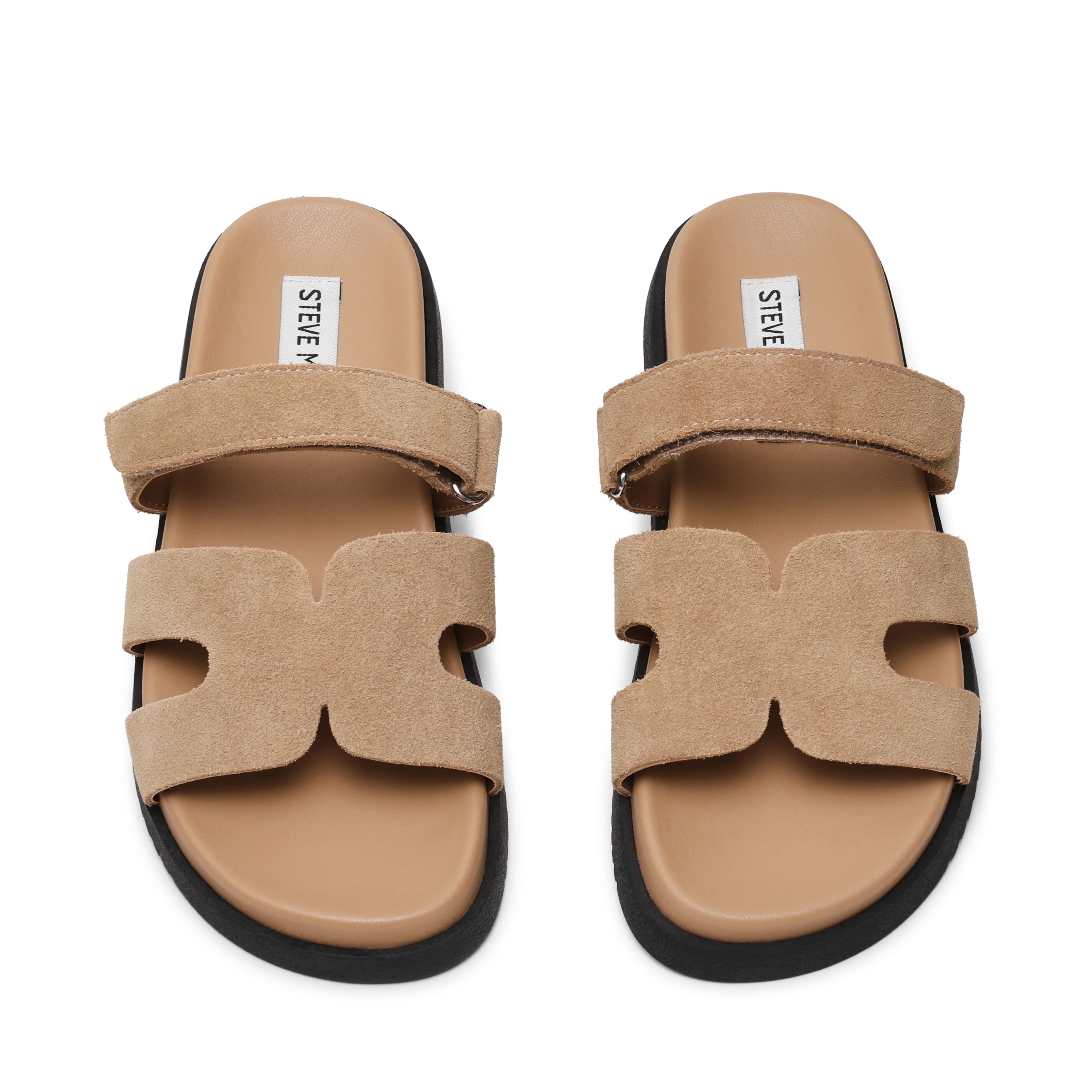 Steve Madden Missile-e Sandal Taupe Suede - Afbeelding 4