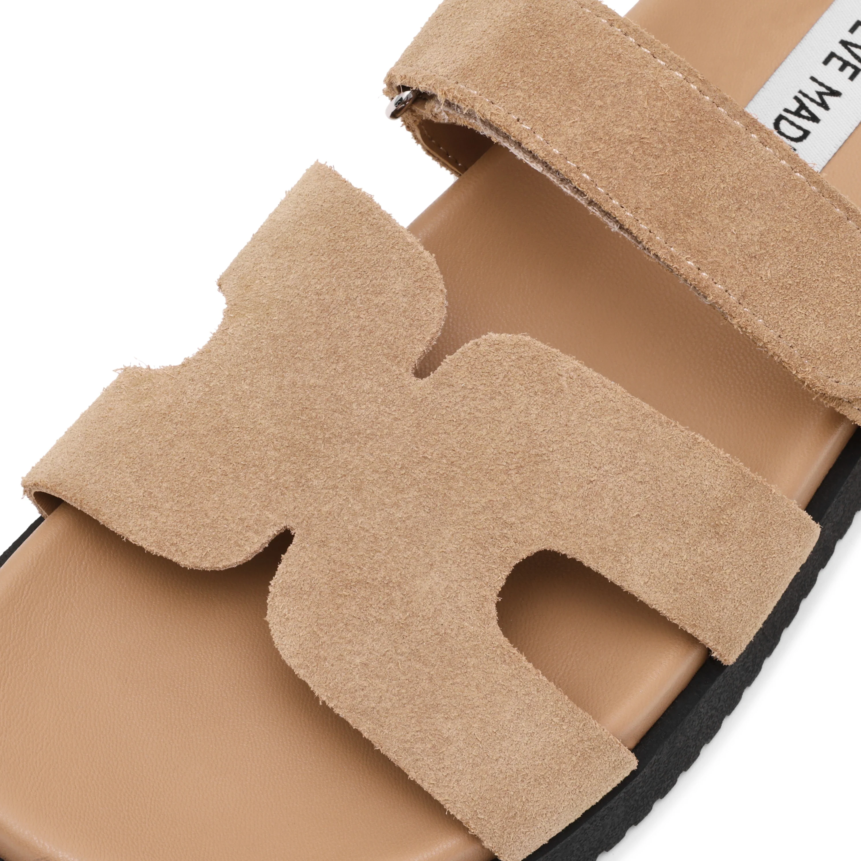 Steve Madden Missile-e Sandal Taupe Suede - Afbeelding 5