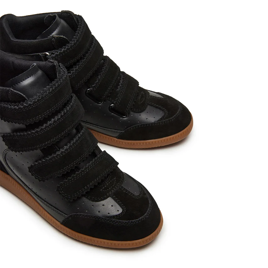 Steve Madden Mustang Sneaker Black Suede - Afbeelding 4