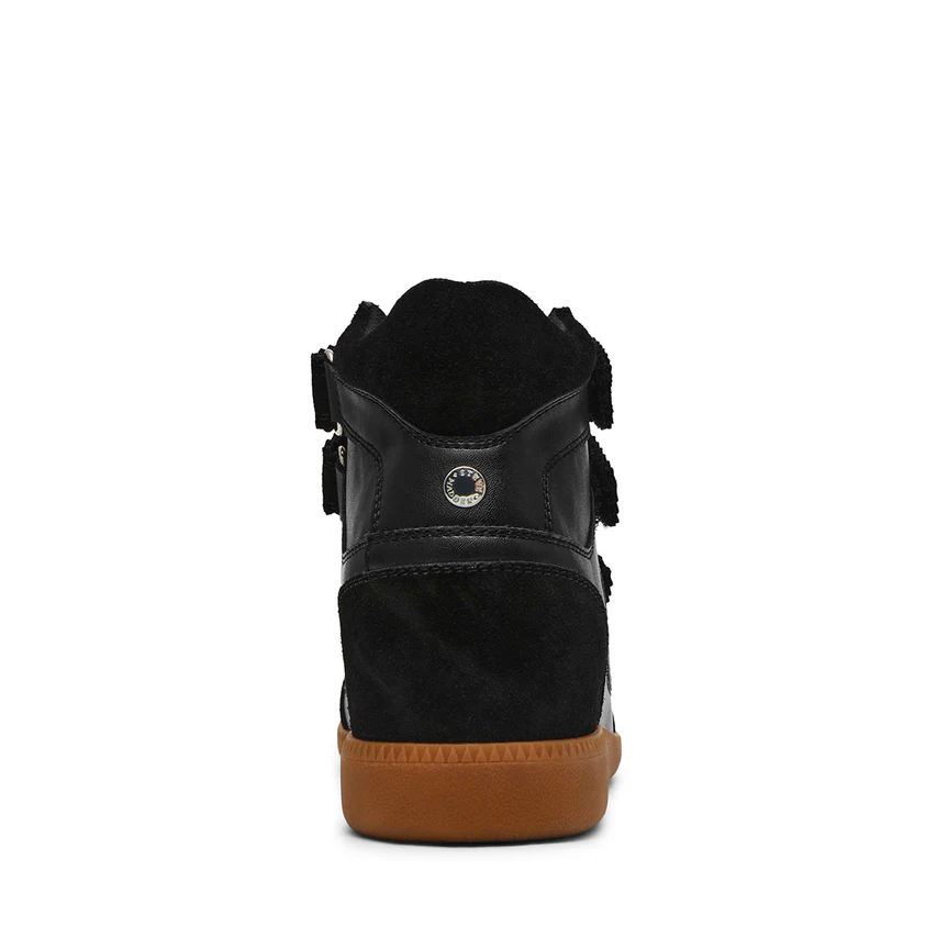 Steve Madden Mustang Sneaker Black Suede - Afbeelding 5