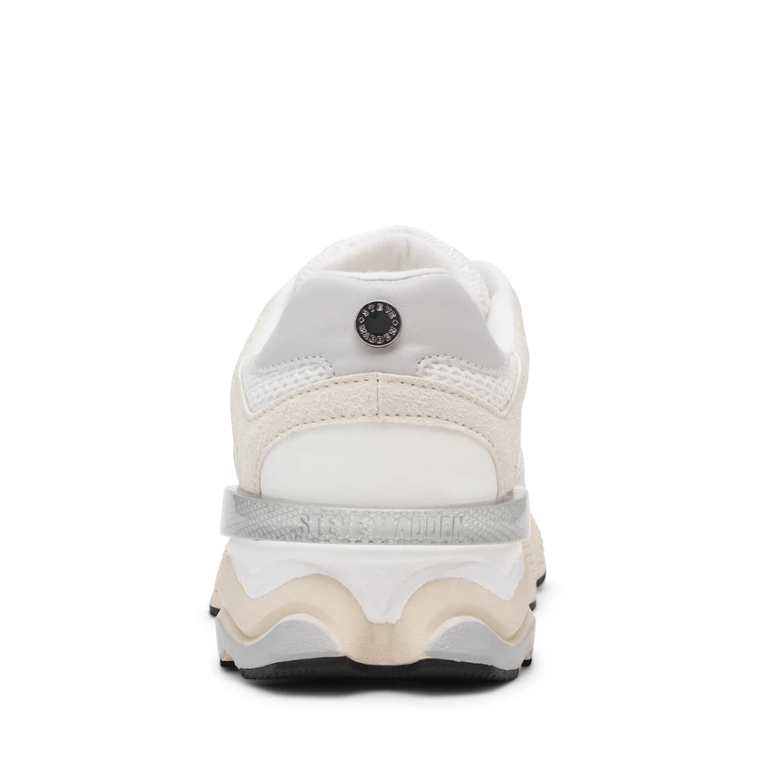 Steve Madden Speeder Sneaker White Mult - Afbeelding 4