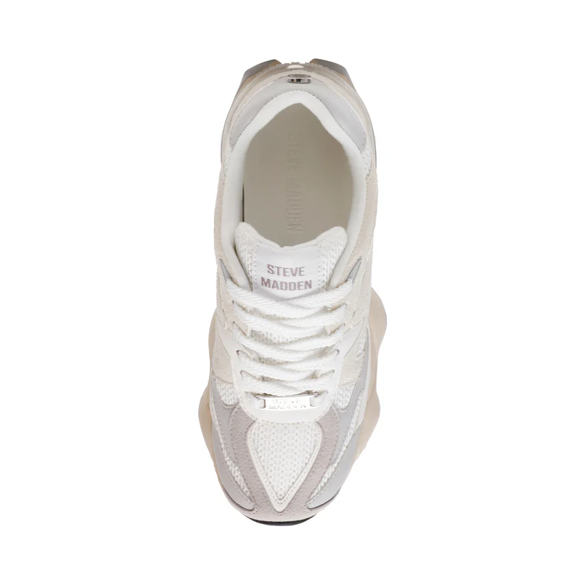 Steve Madden Speeder Sneaker White Mult - Afbeelding 6