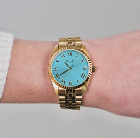 Régler Special Edition Infinité Staal Goud - Icy Blauw - Afbeelding 4