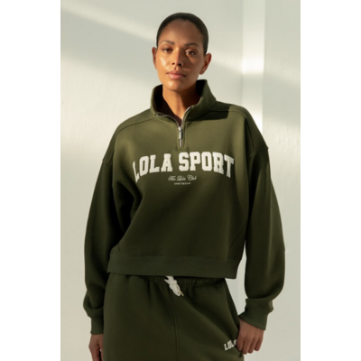 The Lola Club Zipper Dark Green 