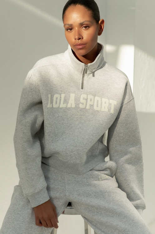The Lola Club Zipper Grey