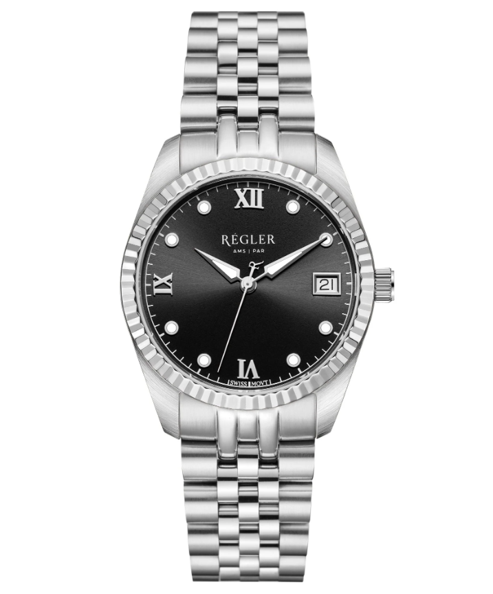 Régler Liberté Staal Zilver - Zwart