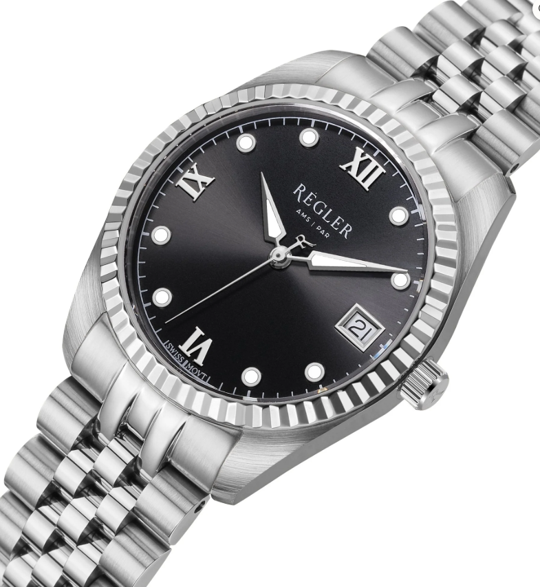 Régler Liberté Staal Zilver - Zwart - Afbeelding 2