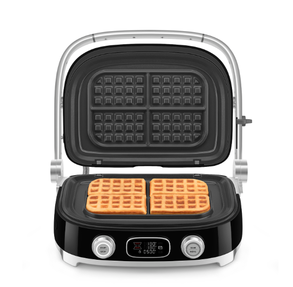 SMEG Multiuse Grill Zwart - Afbeelding 1