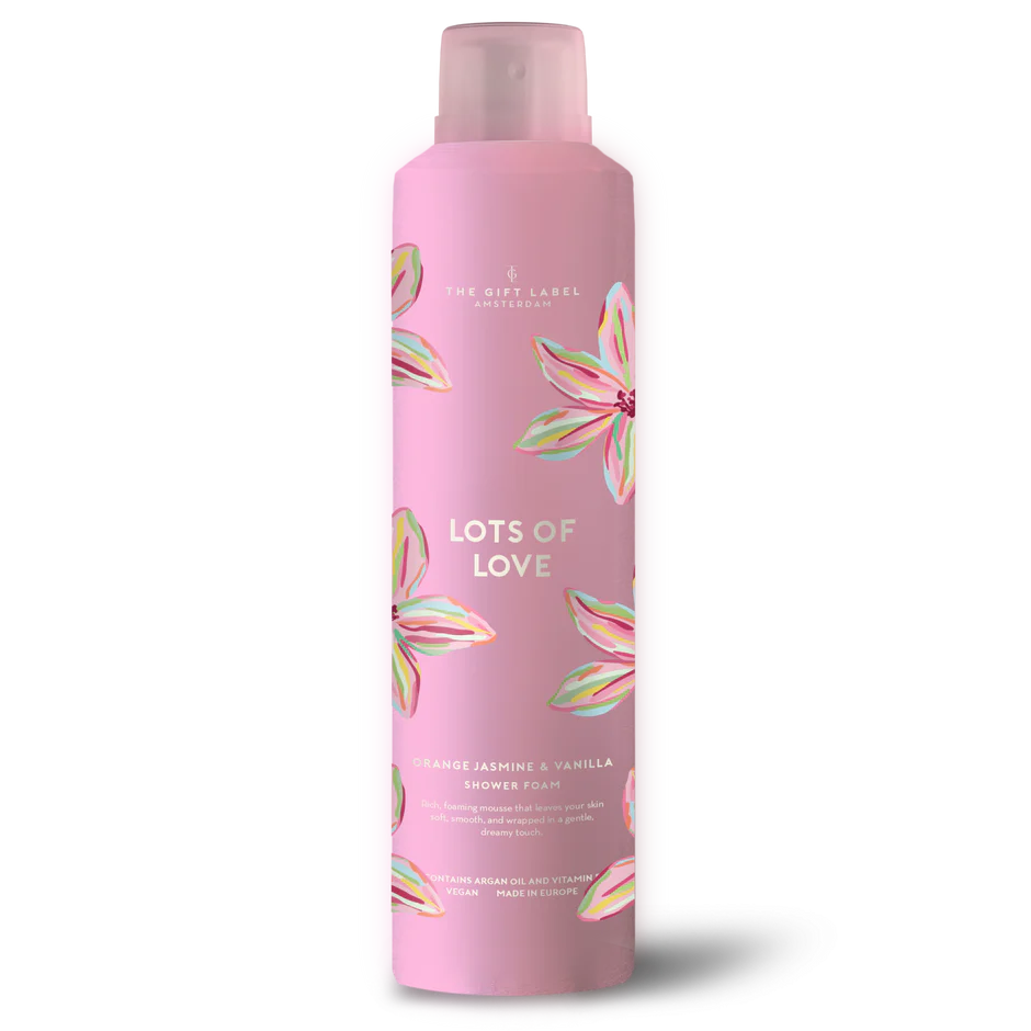 The Gift Label Shower Foam 200ml Lots Of Love
