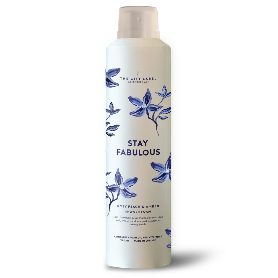 The Gift Label Shower Foam 200ml Stay Fabulous