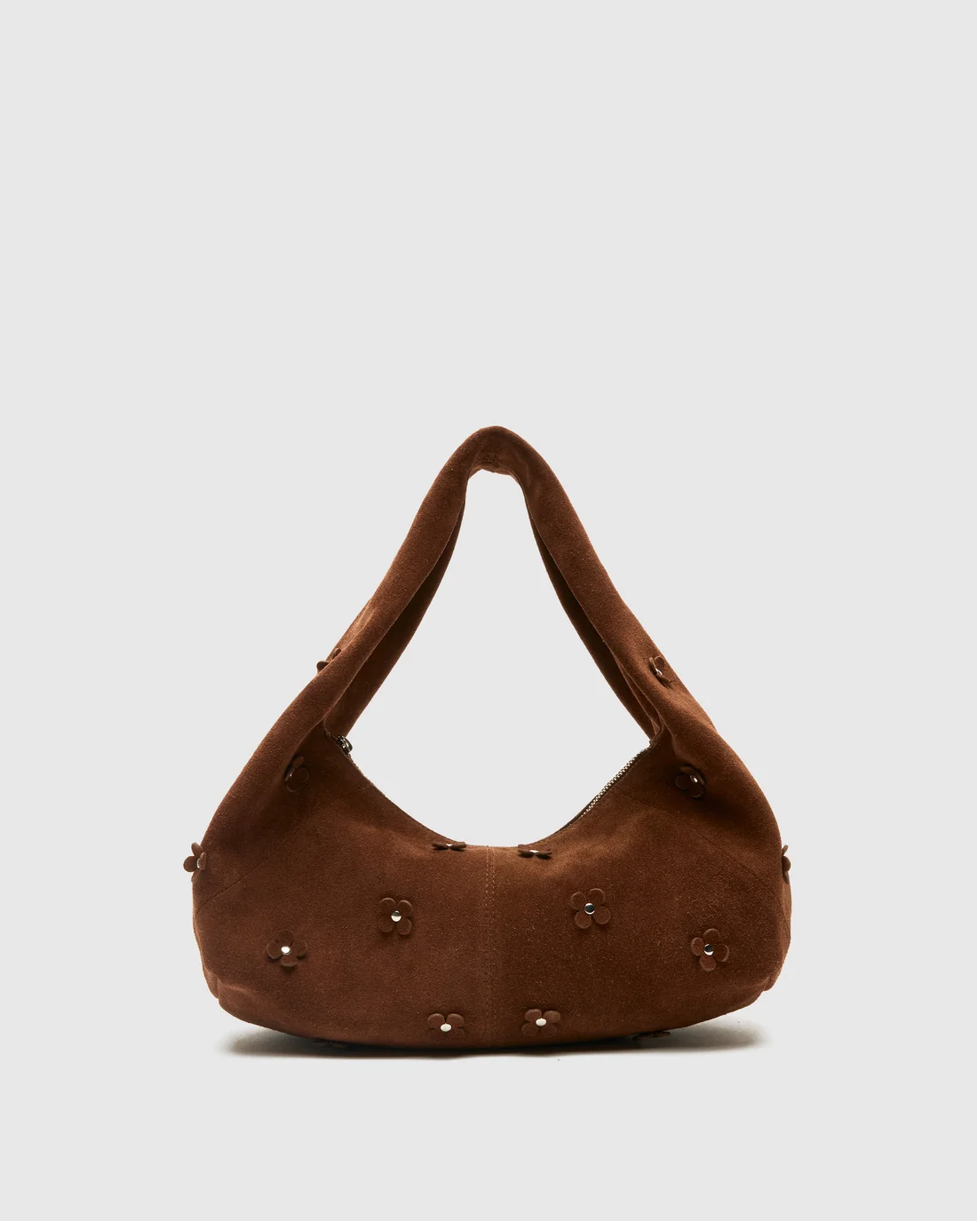 Nunoo Bags Small Alma Icon Suede Cacao