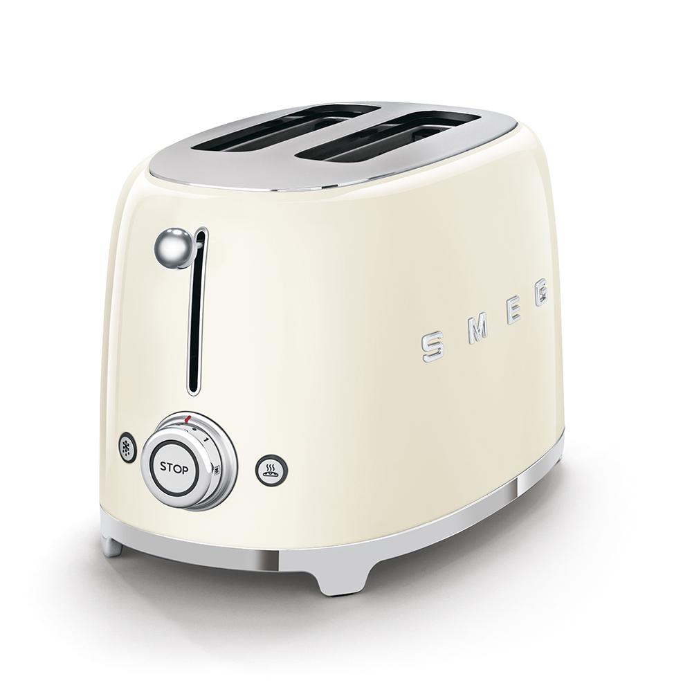 SMEG Broodrooster Crème - 2 Toast - Afbeelding 2