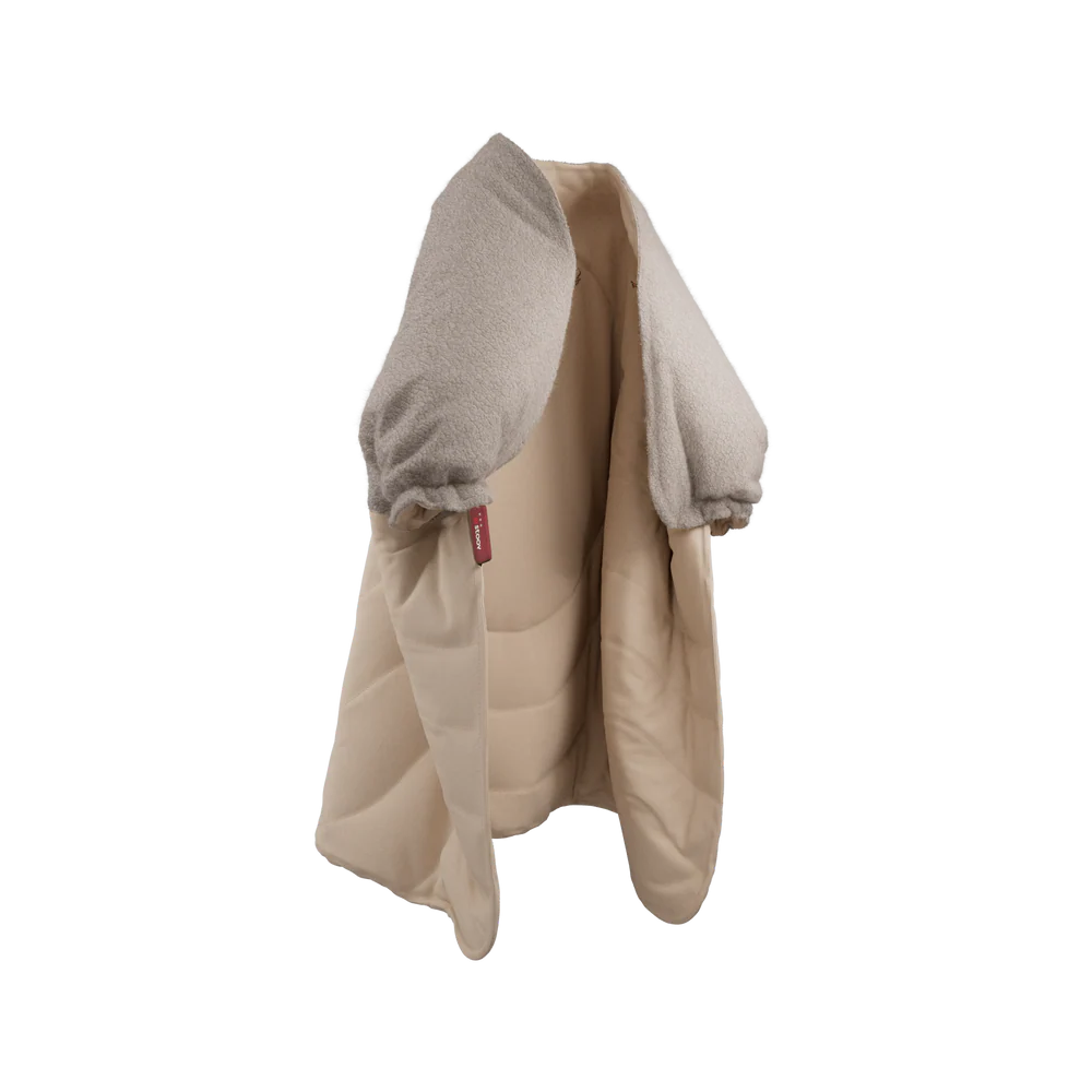 Stoov Warmtedeken Huge   Hug³   |   Woolly Beige - Afbeelding 7