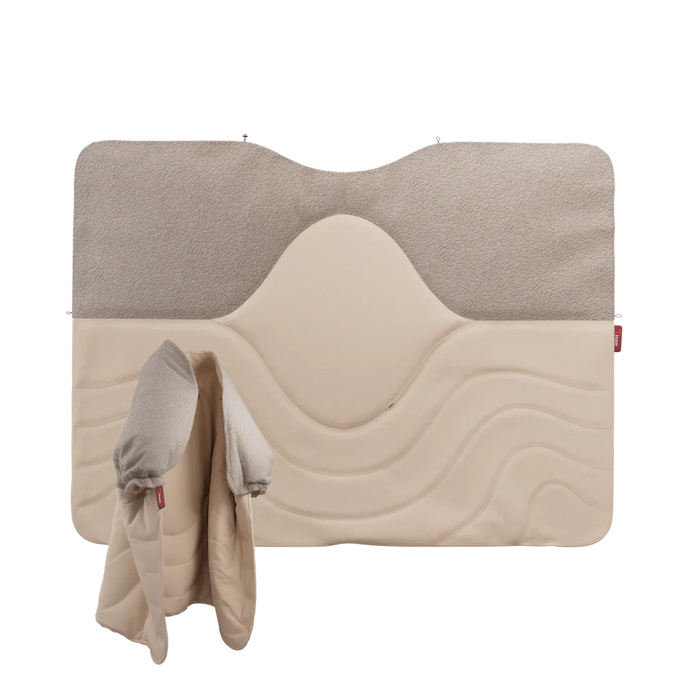 Stoov Warmtedeken Huge   Hug³   |   Woolly Beige