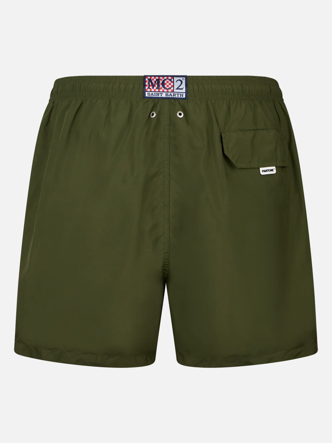 Saint Barth MC2 Pantone swim short Dark Green - Afbeelding 2