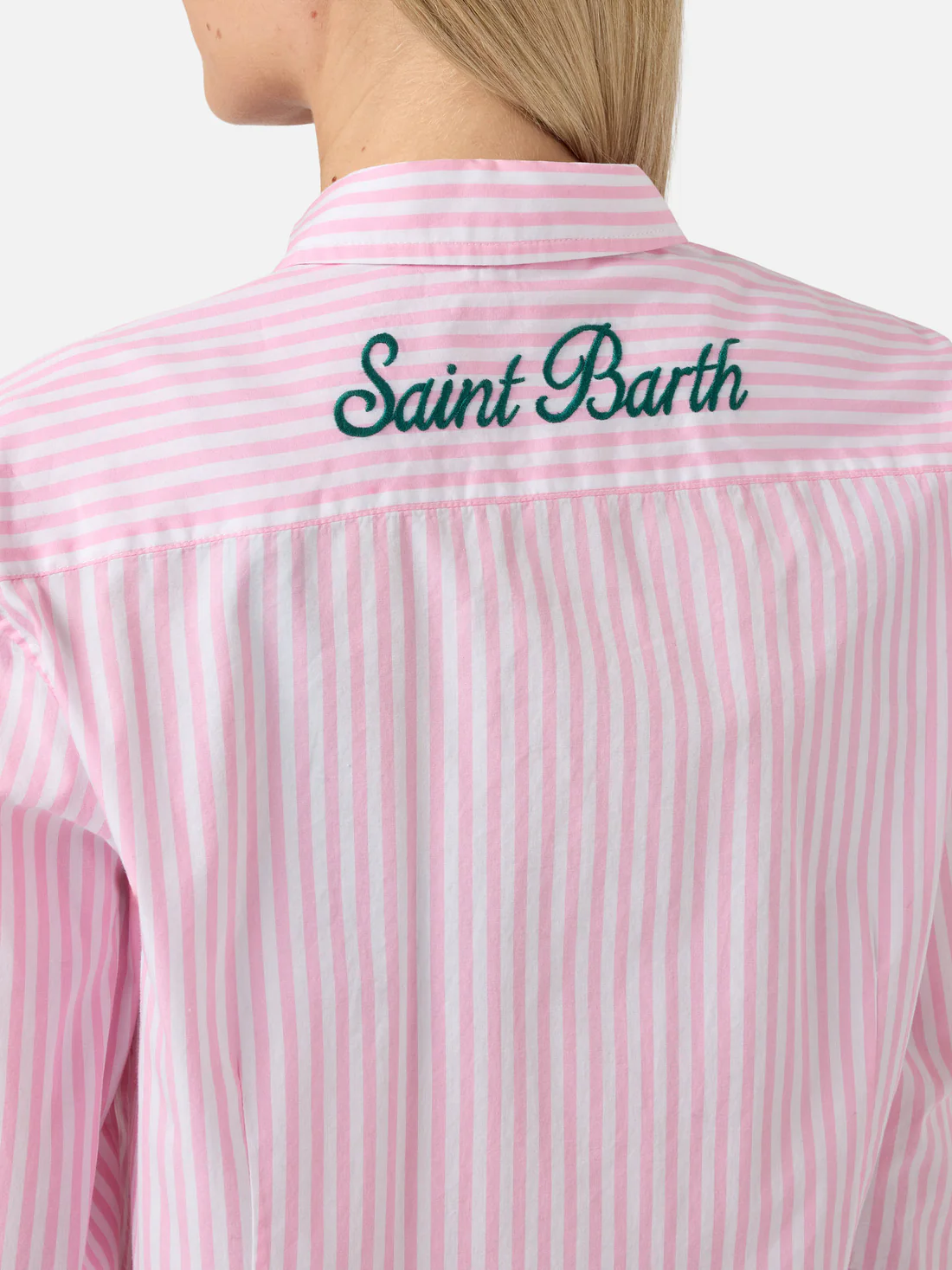 Saint Barth MC2 Meredith cotton shirt pink  - Afbeelding 2