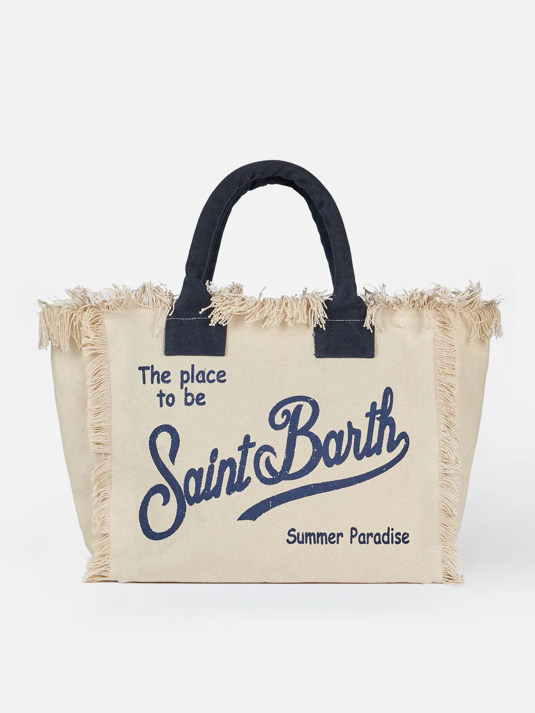 Saint Barth Vanity Tote Bag Beige 
