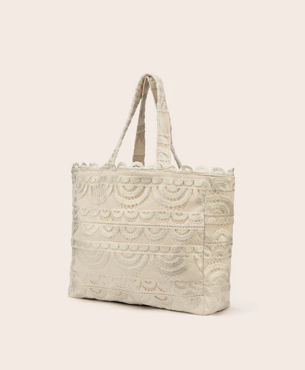 PQ Swim Noah Lace Tote Creme  - Afbeelding 3