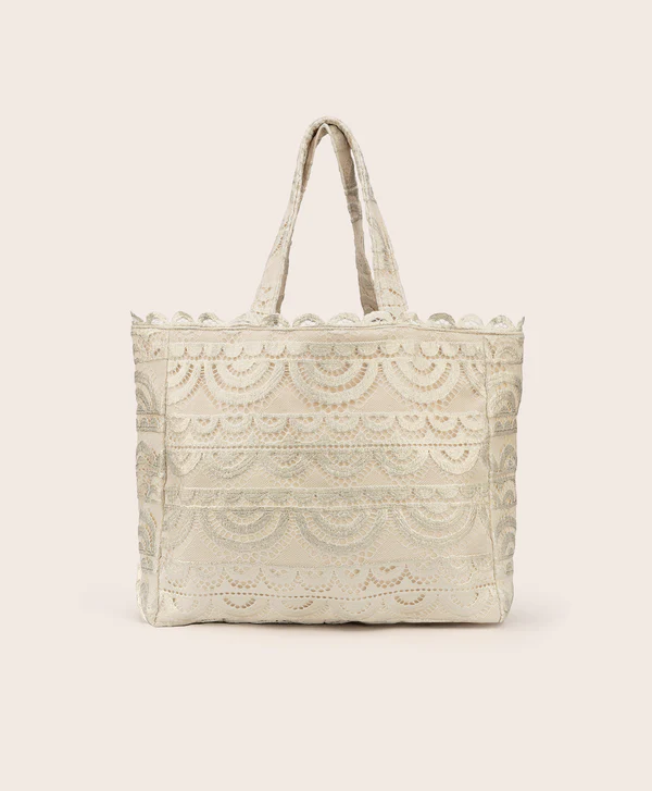 PQ Swim Noah Lace Tote Creme  - Afbeelding 2