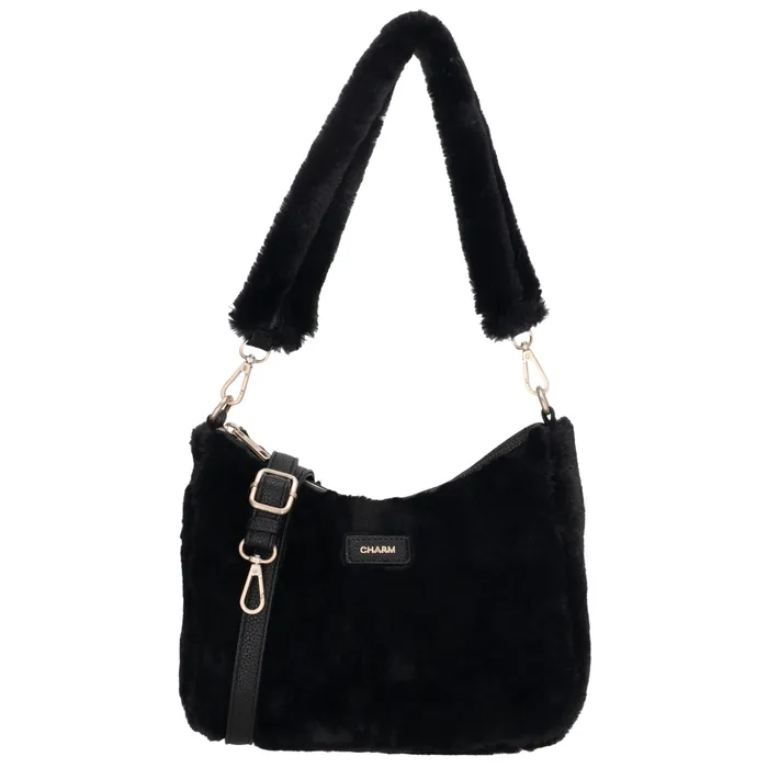Charm London faux fur tas klein - Afbeelding 3