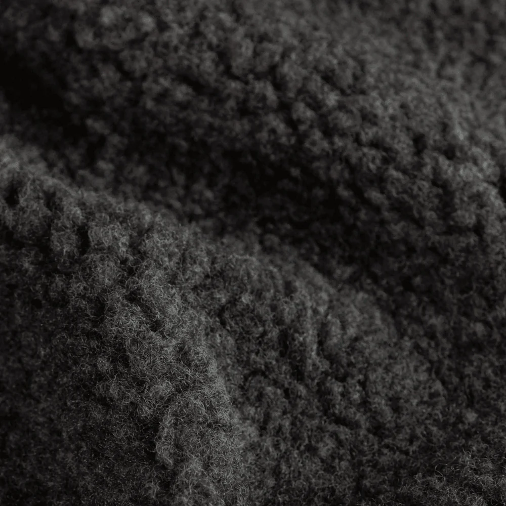 Stoov Kussen Ploov3 45x45   |   Woolly Dark Grey - Afbeelding 2