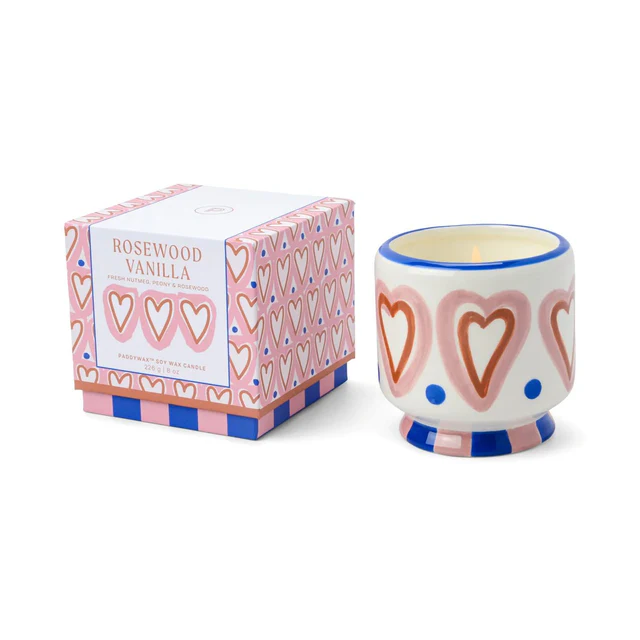 Paddywax ceramic kaars | Rosewood Vanilla