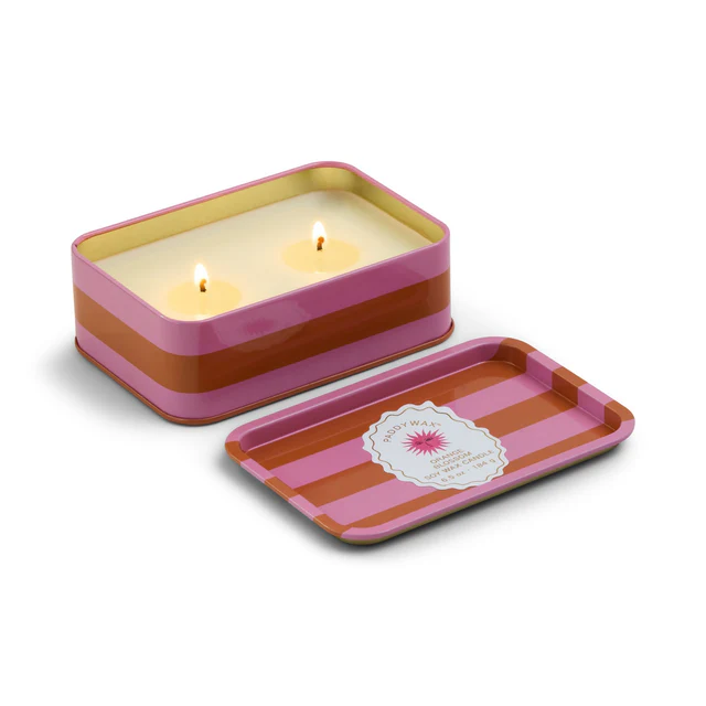 Paddywax Geurkaars in Blik | Orange Blossom