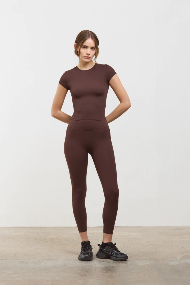 Basset Women Legging bruin 