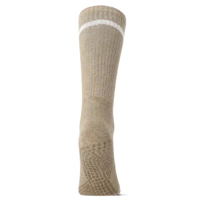 Basset dames sport 2-pack pilates sokken beige & wit - Afbeelding 4